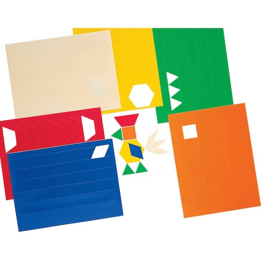 Carson Dellosa Pattern Blocks Stickers Sticker Pack